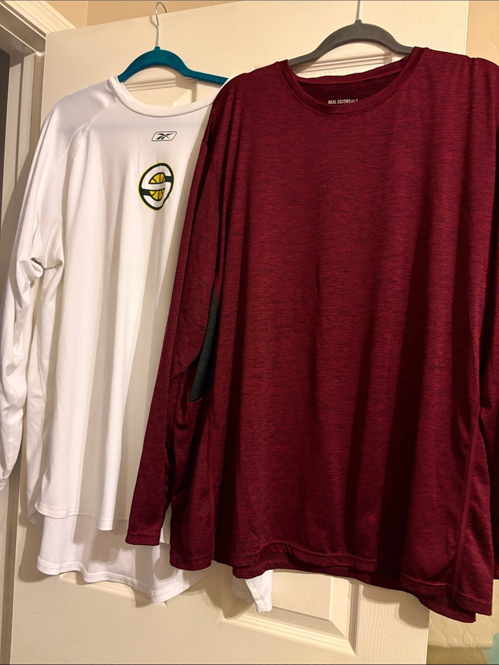 Reebok and Real Essential long sleeve